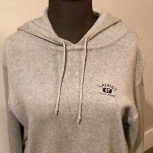 Lauren hoodie pullover sweater. Never worn. Size medium